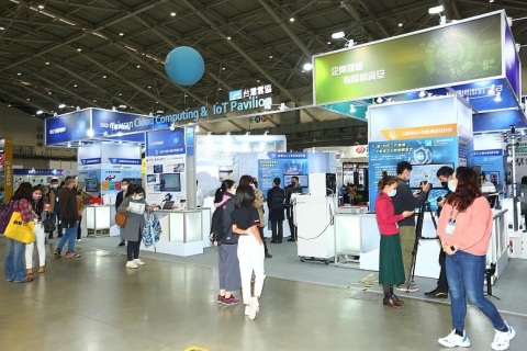 台湾电子展览会展会现场图片