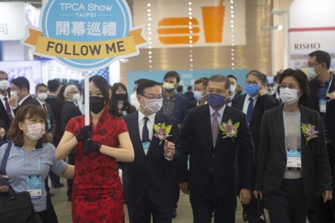 台湾电子电路电路板展览会展会现场图片