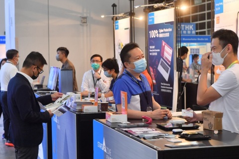 香港半导体及电子组件展览会展会现场图片