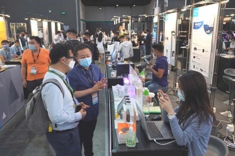 香港半导体及电子组件展览会展会现场图片