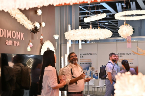 香港智慧照明博览展会现场图片