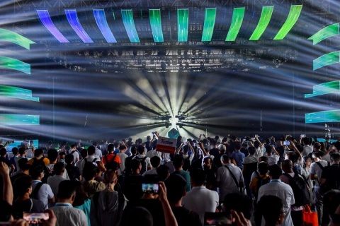 广州国际专业灯光音响展览会展会现场图片