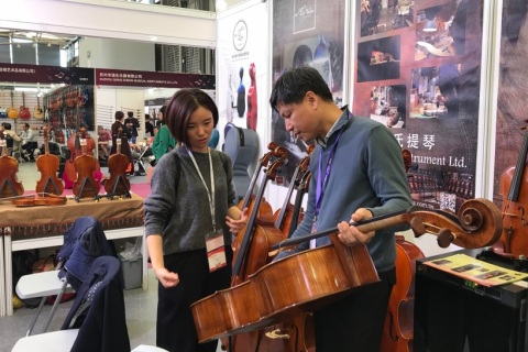 北京国际乐器展览会展会现场图片