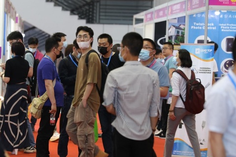 宁波国际照明展览会展会现场图片