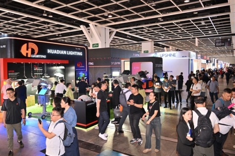 香港智慧照明博览展会现场图片