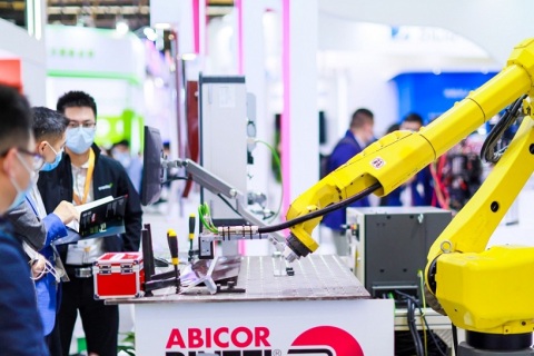 慕尼黑上海光博会展会现场图片