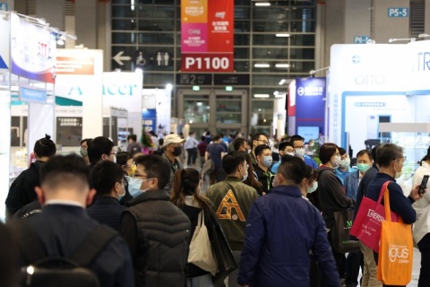 台湾雷射展览会展会现场图片