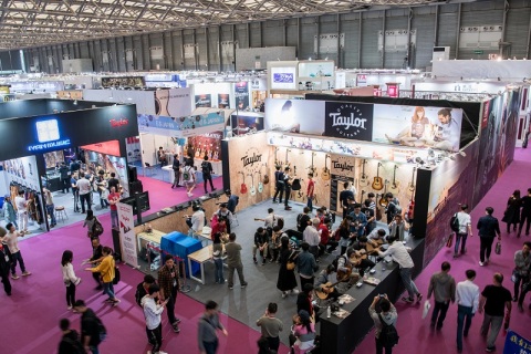 上海国际乐器展览会展会现场图片
