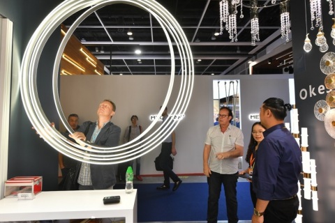 香港春季灯饰展-香港照明展展会现场图片