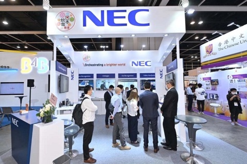 香港户外及科技照明展览会展会现场图片