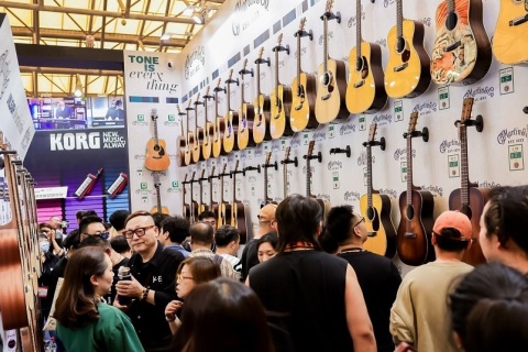 上海国际乐器展览会展会现场图片