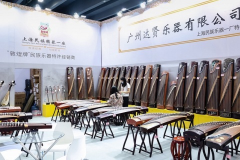 广州国际乐器展览会展会现场图片