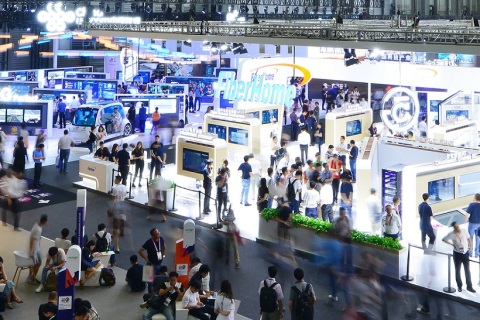 上海世界移动通信大会展会现场图片