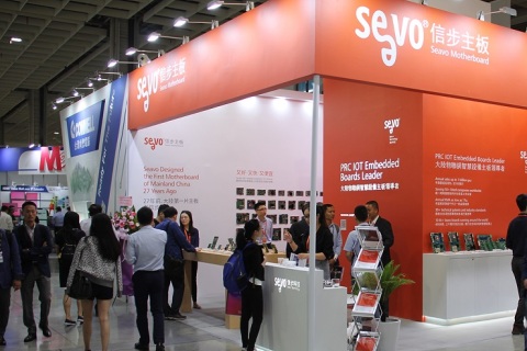 上海国际嵌入式展展会现场图片