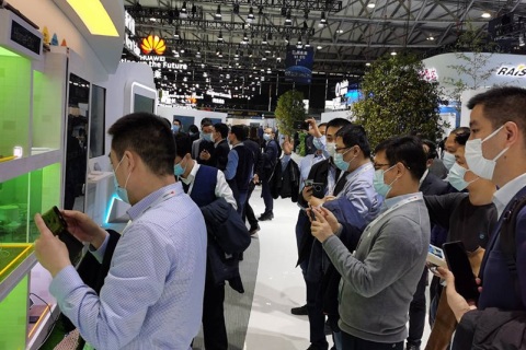 上海世界移动通信大会展会现场图片