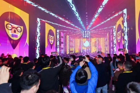 广州演艺设备智能声光产品技术展览会展会现场图片