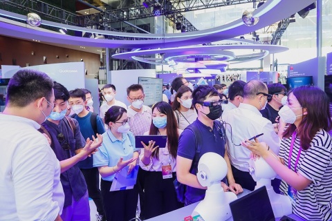 上海世界人工智能大会展会现场图片