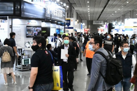 台湾人工智能与物联网展览会展会现场图片