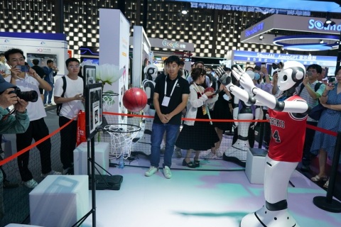 上海世界人工智能大会展会现场图片