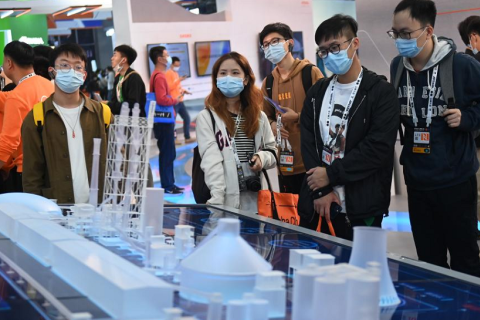 杭州云栖大会-人工智能、云计算展会现场图片