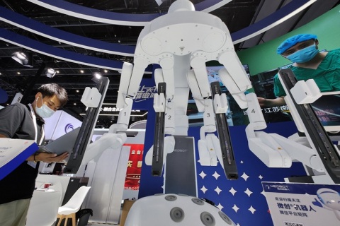 上海世界人工智能大会展会现场图片