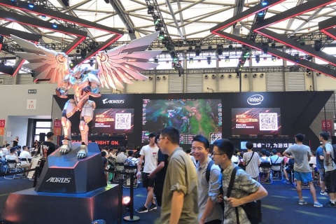 中国（上海）国际数码互动娱乐展览会CJ展会现场图片