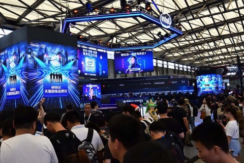 中国（上海）国际数码互动娱乐展览会CJ展会现场图片