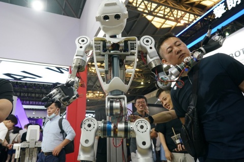 上海世界人工智能大会展会现场图片