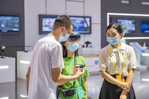 世界智能产业博览会展会现场图片