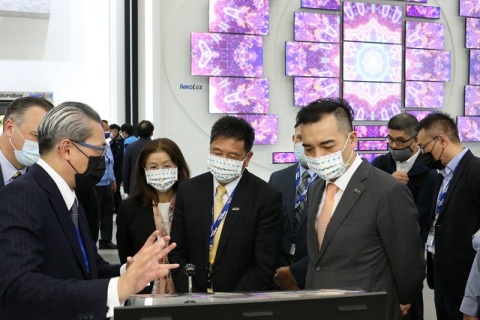 台湾智慧显示展览会展会现场图片