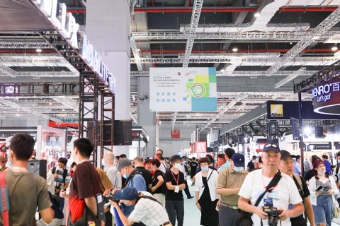 上海国际摄影器材和数码影像展览会展会现场图片