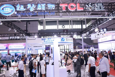 深圳国际全触与显示展展会现场图片