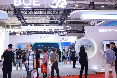 深圳国际全触与显示展展会现场图片