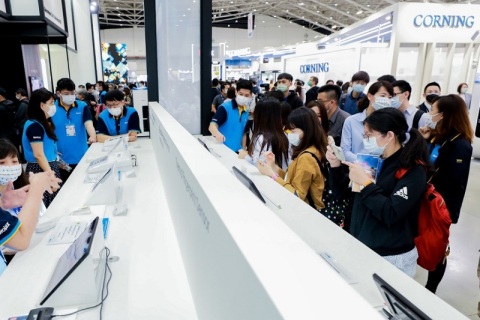 台湾智慧显示展览会展会现场图片