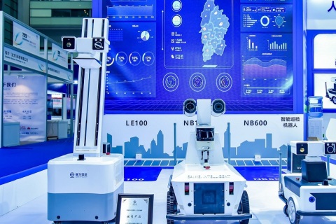 深圳国际人工智能展展会现场图片