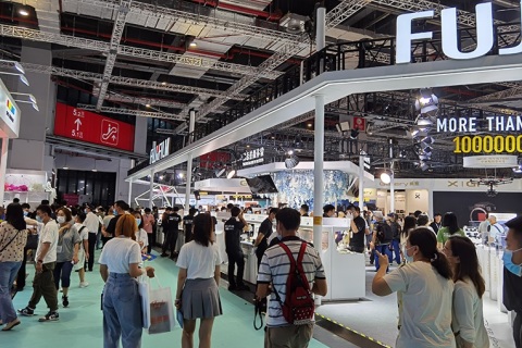 上海国际摄影器材和数码影像展览会展会现场图片