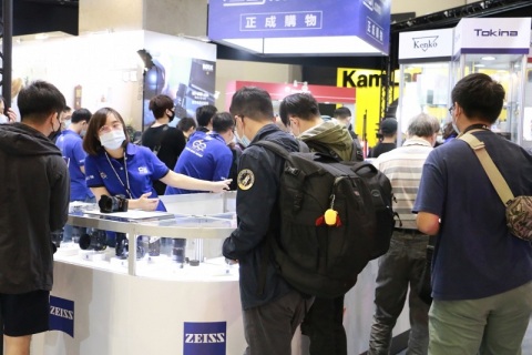 台湾摄影器材展览会展会现场图片