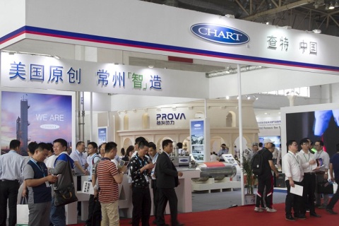 北京天然气车船产业展展会现场图片