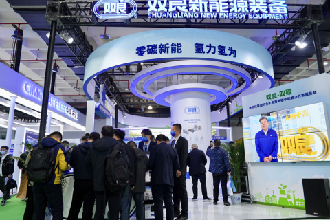 深圳大湾区国际氢能与燃料电池汽车及加氢站设备展展会现场图片