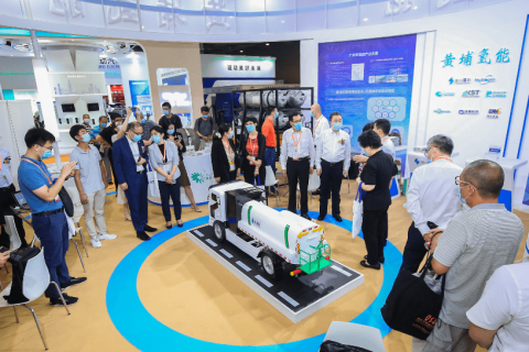 深圳大湾区国际氢能与燃料电池汽车及加氢站设备展展会现场图片