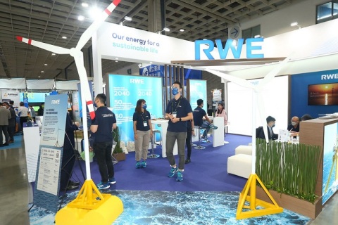 台湾台北氢能与燃料电池展览会展会现场图片