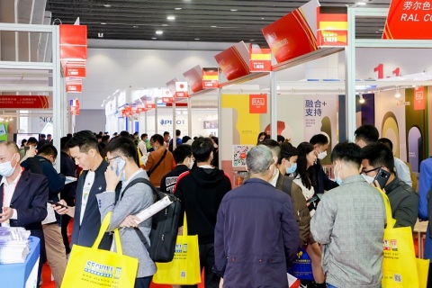 中国（上海）国际涂料展展会现场图片