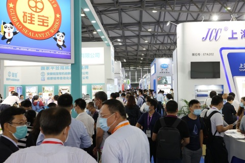 中国上海国际胶粘剂及密封剂展览会展会现场图片