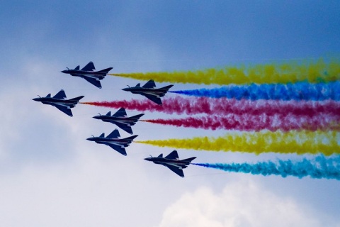 珠海亚洲通用航空展展会现场图片