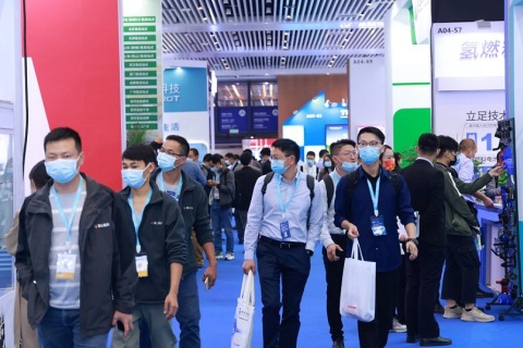 中国氢能产业大会展会现场图片