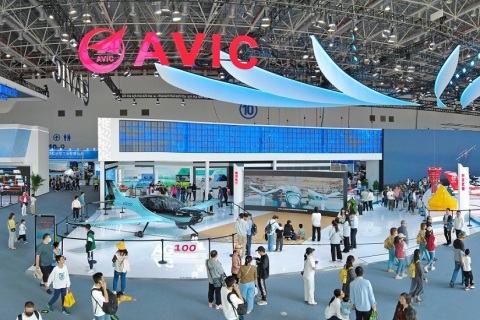 珠海亚洲通用航空展展会现场图片