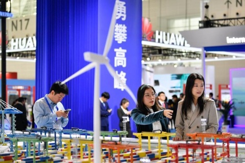 天津国际航运产业博览会展会现场图片