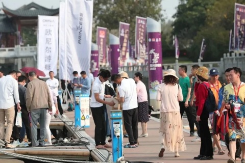 广州国际游艇展览会展会现场图片