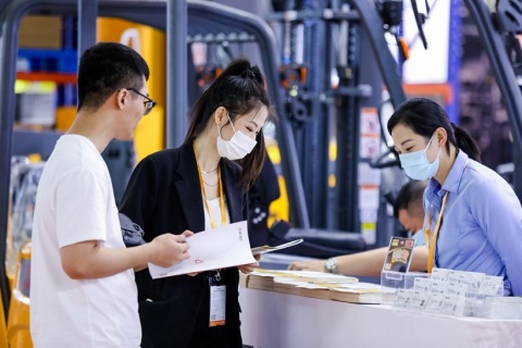 深圳国际内部物流解决方案及流程管理展览会展会现场图片