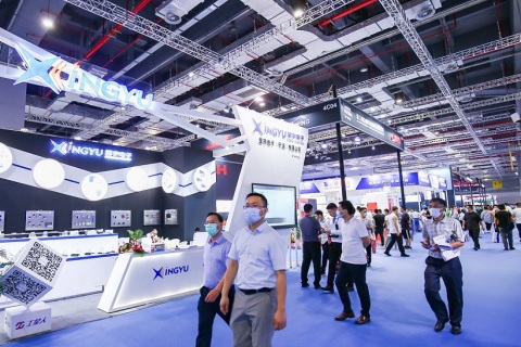 上海国际AGV小车与智能仓储展览会展会现场图片